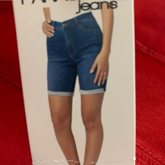 ❤️ NWT Parasucco Jean Shorts - Picture 4 of 4